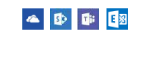 Icons of Microsoft Office.