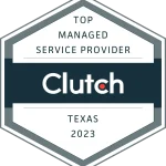 Top Managed Services Providers in Texas Award Stamp