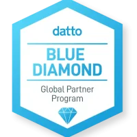 Datto Blue Diamond Partner Badge